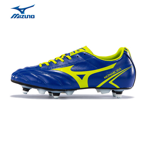 MIZUNO Men's MONARCIDA MIX Soccer Shoes Breathable Slip Resistance Sneakers Sports Shoes