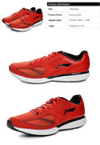 Li-Ning Men's Outdoor Portable Running Shoes Li Ning Anti-Skid Breathable PU+Fabric Sports Sneakers