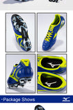 MIZUNO Men's MONARCIDA MIX Soccer Shoes Breathable Slip Resistance Sneakers Sports Shoes