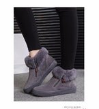 M.GENERAL Women Leather Winter Boots