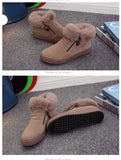 M.GENERAL Women Leather Winter Boots