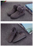 M.GENERAL Women Leather Winter Boots