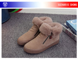 M.GENERAL Women Leather Winter Boots
