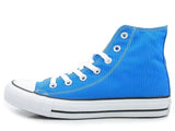 Original Converse all star shoes Sky blue high unisex sneakers canvas shoes for unisex High Skateboarding Shoes