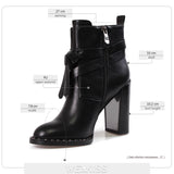 WETKISS Buckle Strap High Heels