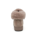 M.GENERAL Women Leather Winter Boots