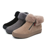 M.GENERAL Women Leather Winter Boots