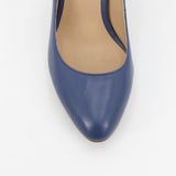 SOPHITINA Black Sheepskin Pointed Toe High Heels