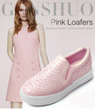 GENSHUO Pink Loafer